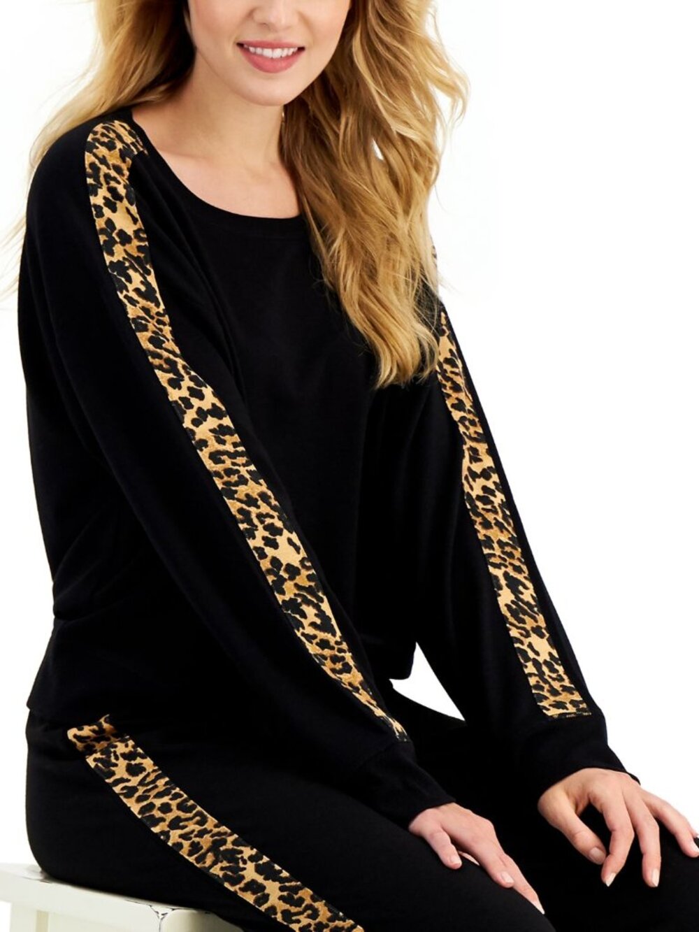 Jenni by Jennifer Moore Womens On Repeat Sleep Top
